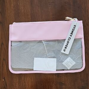 Stoney Clover Clear Pouch - Flamingo Color